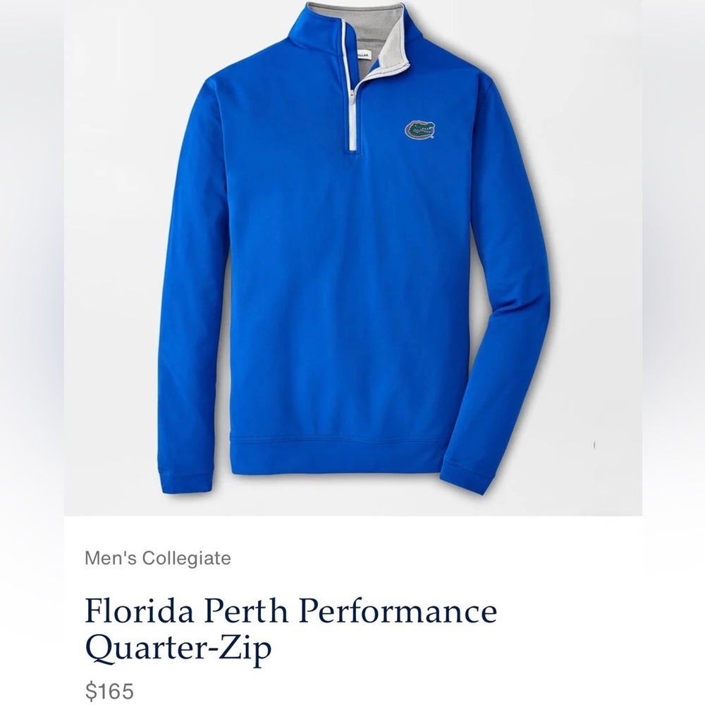 PETER MILLAR Florida Perth Performance Quarter-Zip